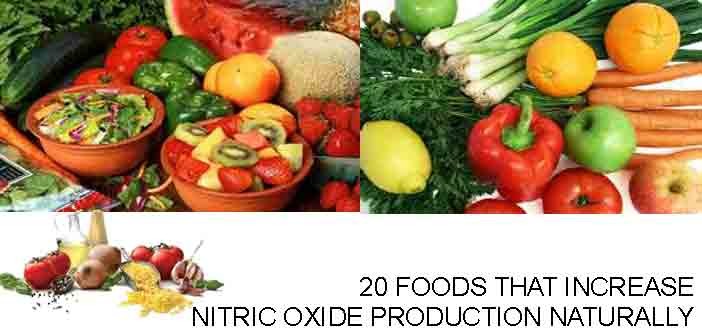 20 FOODS THAT INCREASE NITRIC OXIDE PRODUCTION NATURALLY Sex Problem.