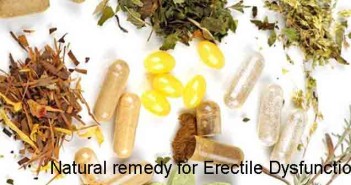Natural remedy for Erectile Dysfunction