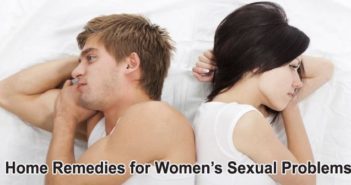 Natural Home Remedies for Women’s Sexual Problems
